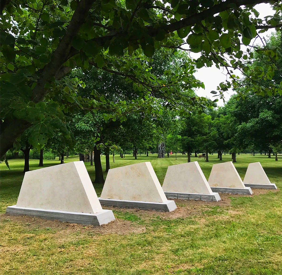 Wing Dam, Anderson Center for the Arts Sculpture Garden, Red Wing, MN