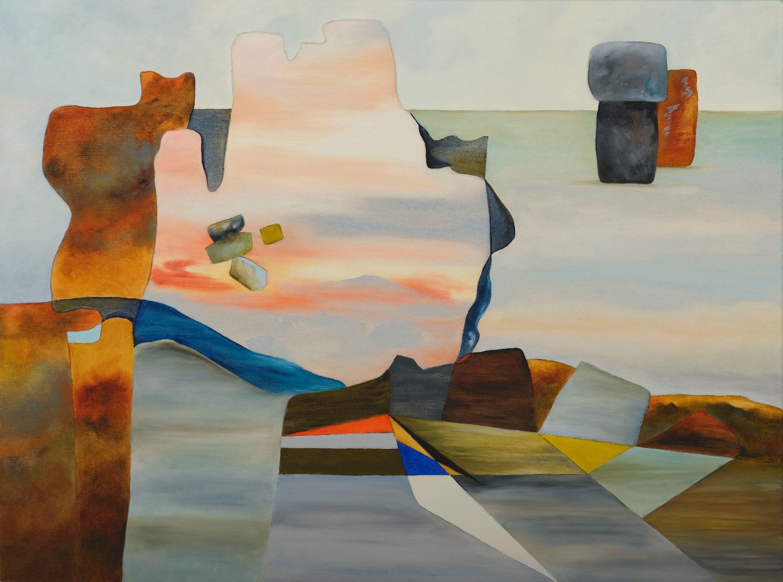 La espada, oil on canvas 30"x40"