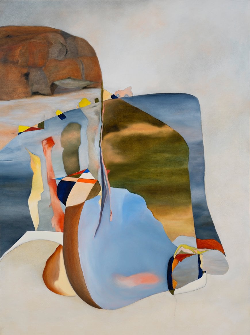 El escudo, oil on canvas 48"x36"